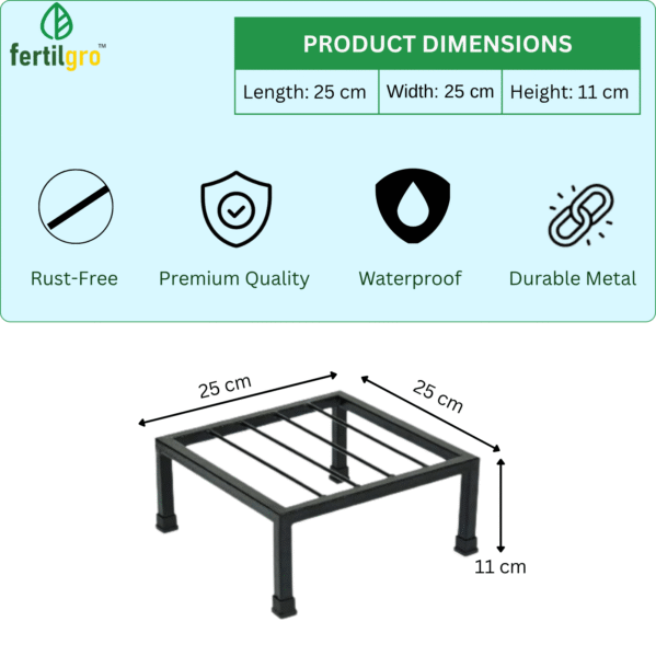 FERTILGRO Metal Plant Stand (Pack of 6) - Image 5