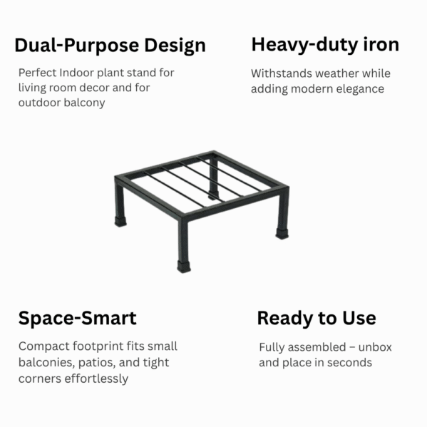 FERTILGRO Metal Plant Stand (Pack of 6) - Image 7
