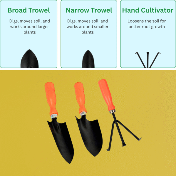 FERTILGRO 5-Piece Gardening Tools Set - Image 4