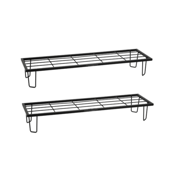 FERTILGRO Modern 29-Inch Metal Black Plant Stands (Pack of 4) - Image 2