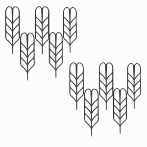 FERTILGRO Metal Black Plant Support Climber Extension (Pack of 10)