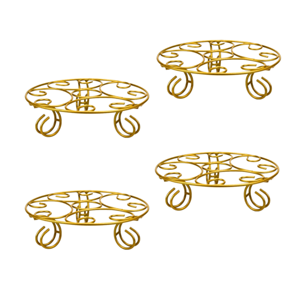 FERTILGRO Modern Plant Holder Stands (Pack of 4) - Image 5