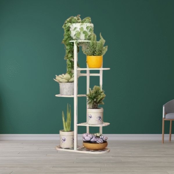 FERTILGRO 7-Tier Black Vertical Garden Stand (Pack of 1) - Image 3