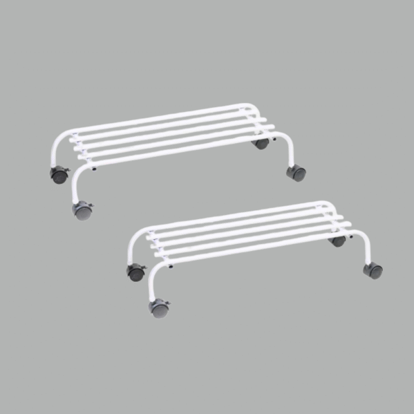 FERTILGRO Rolling Plant Stand White (Pack of 4) - Image 4