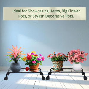 FERTILGRO Rolling Plant Stand White (Pack of 4)